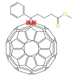 PCBM分子结构.png PCBM  九曜甄选